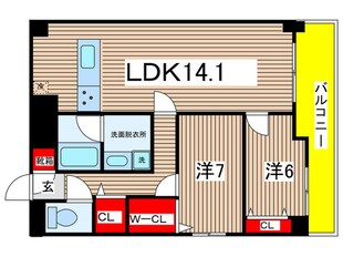 ロイヤルカーサ千種の物件間取画像